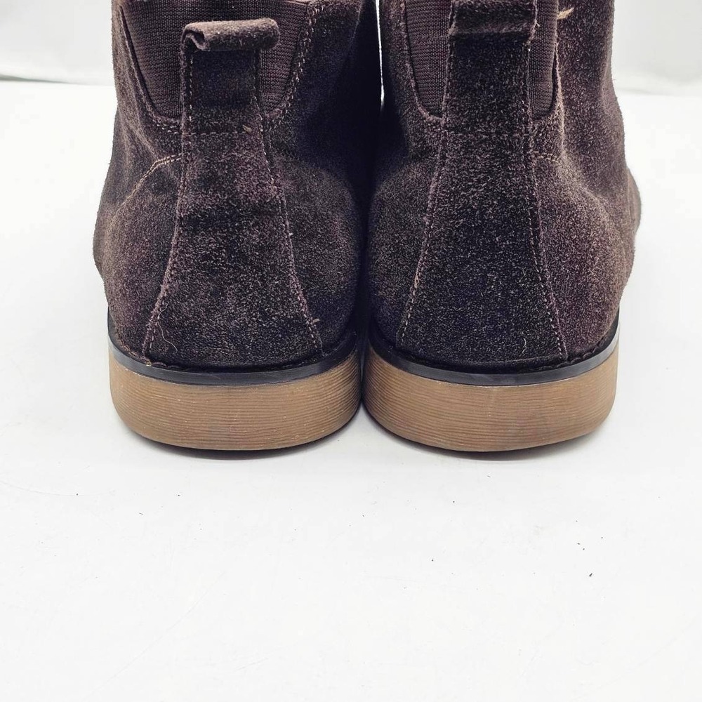 Bruno Marc Chukka Mens Size 12 Brown Suede Lace Up Desert Ankle Boots - Picture 3 of 11